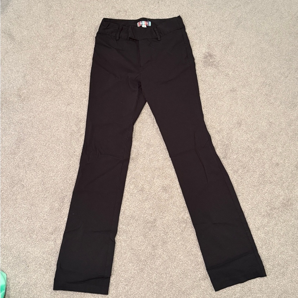 UO Black Straight-Leg Pants